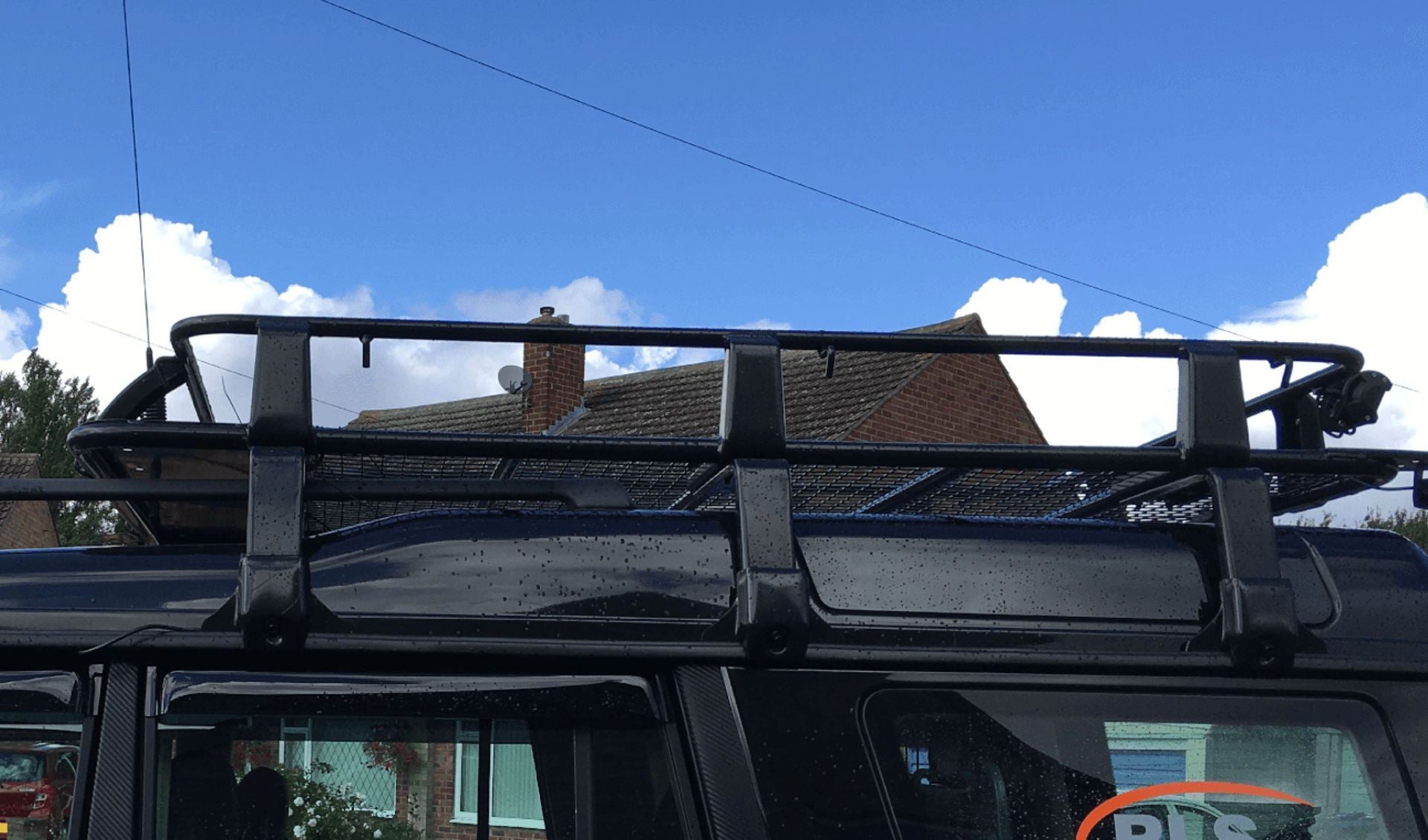 Direct4x4 Roof Racks Expedition Steel Full Basket Roof Rack for Land Rover Discovery 1 and 2