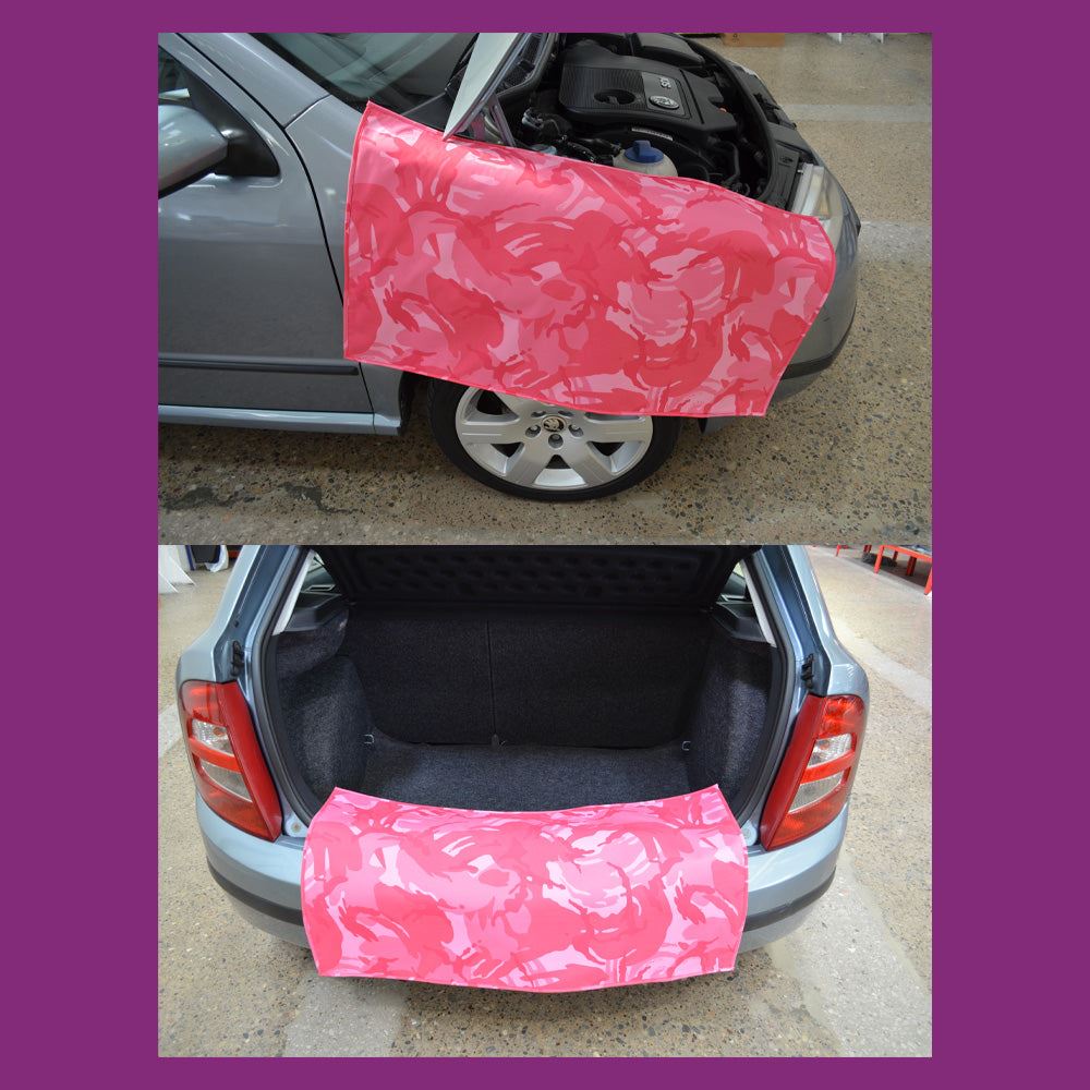 Turtle Covers Seats Other Covers Wing/Bumper/Bodywork Protector Right Hand Drive Standard Pink Camo
