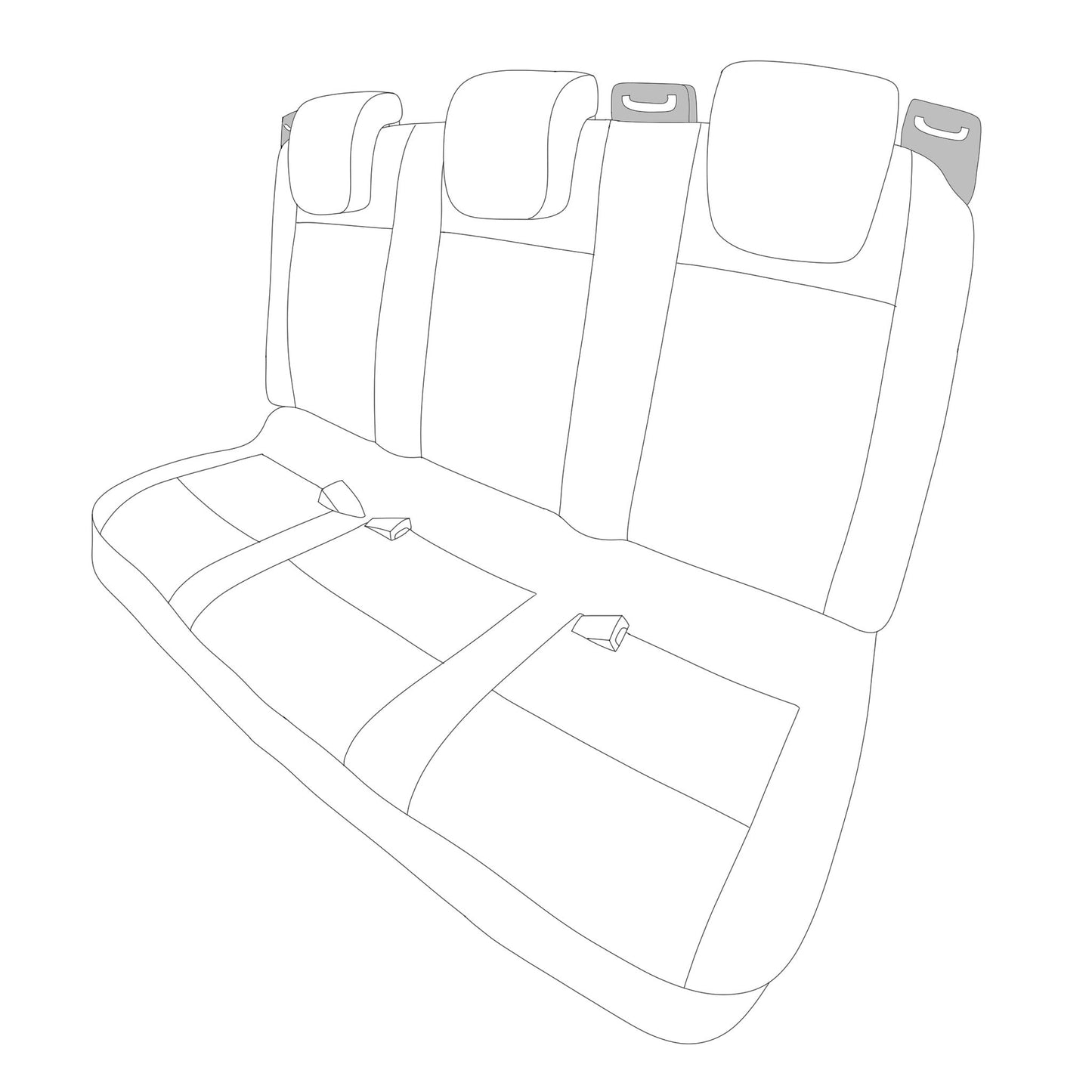 Turtle Covers Seats Tailored Seat Covers Fits Ford Custom Tourneo Shuttle Bus 2018-2023 Tailored Seat Covers