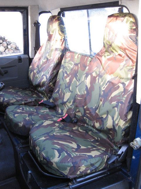 Turtle Covers Seats Tailored Seat Covers Fits Land Rover Defender 1983-2007 Front Seat Covers