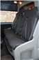 Turtle Covers Seats Tailored Seat Covers Fits Nissan NV400 Van 2011+ Tailored Rear Seat Covers Right Hand Drive Integral Headrests Black