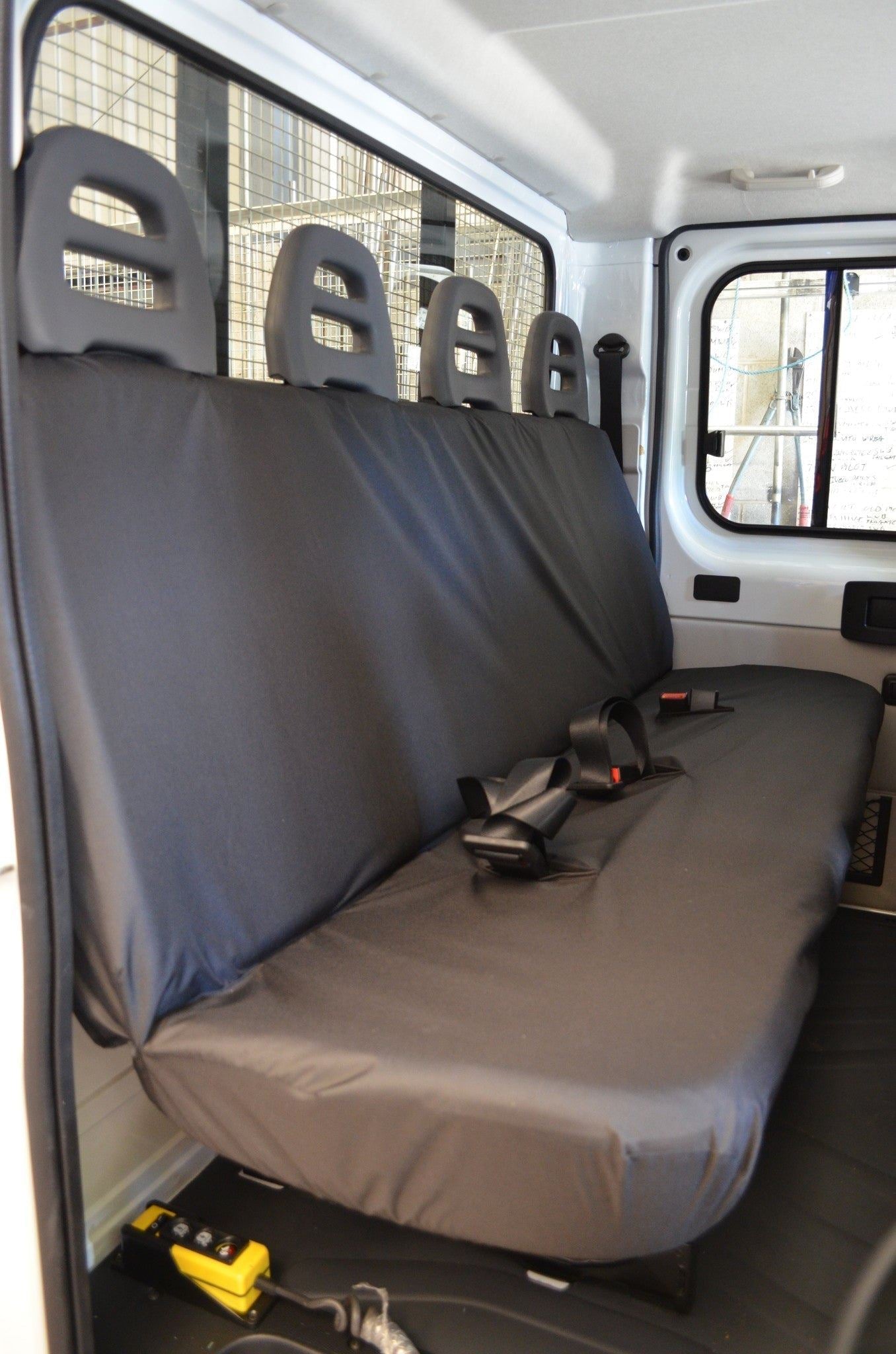 Turtle Covers Seats Tailored Seat Covers Fits Peugeot Boxer Van 2006-2022 Tailored Seat Covers
