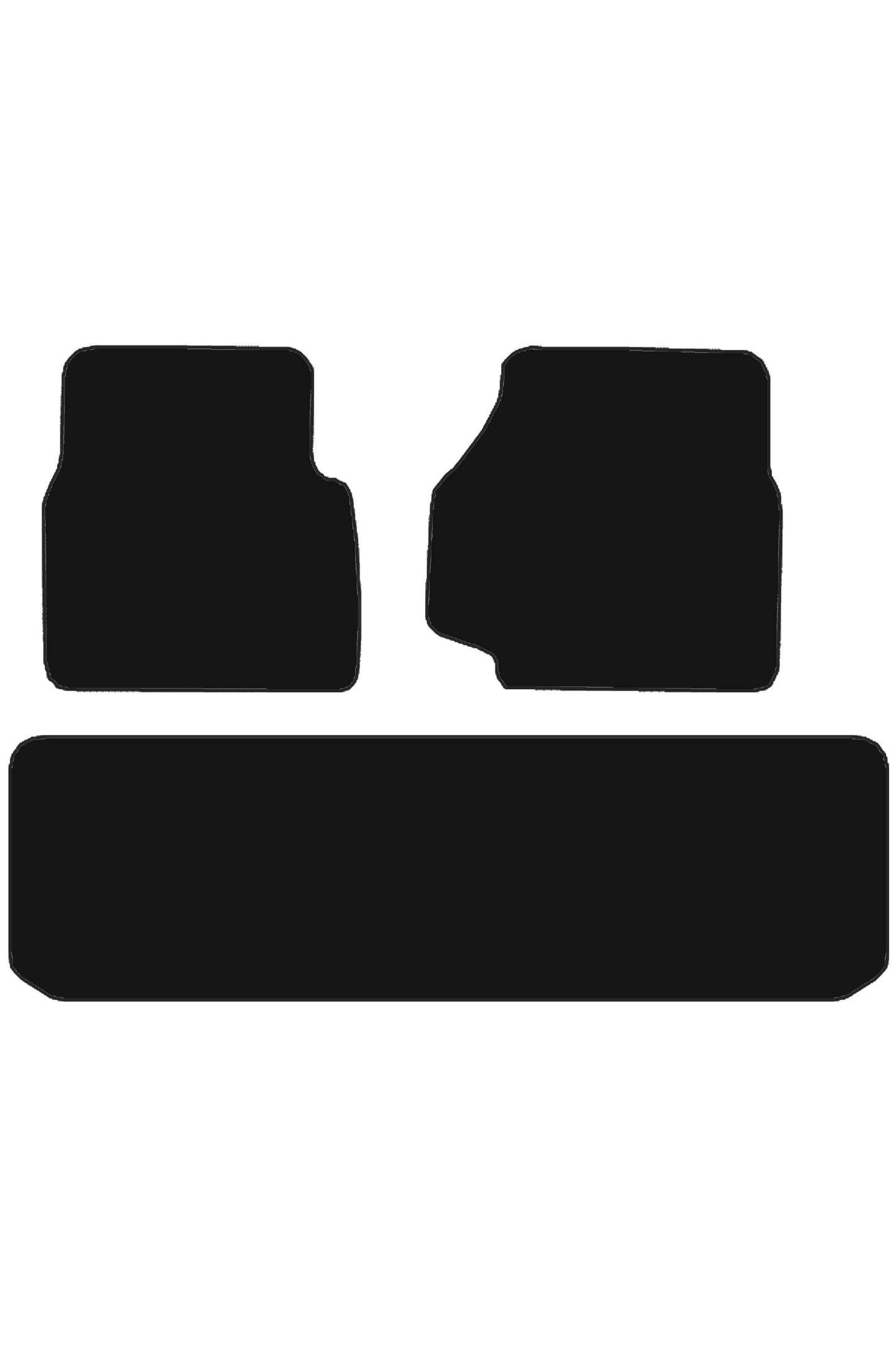 Turtle Covers Mats Tailored Rubber Mats Fits Land Rover Defender 1999-2007 Tailored Rubber Mats