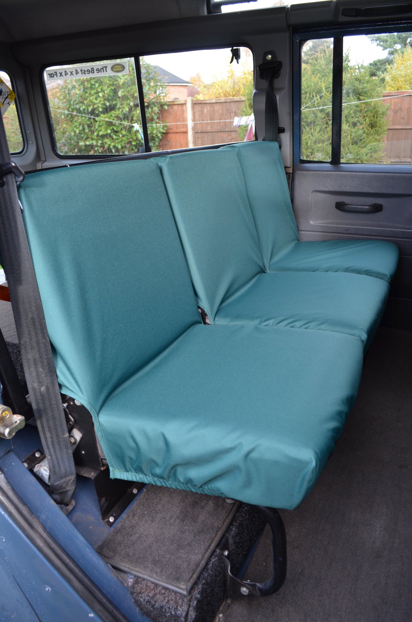 Turtle Covers Seats Tailored Seat Covers Fits Land Rover Defender 1983-2007 Rear Seat Covers