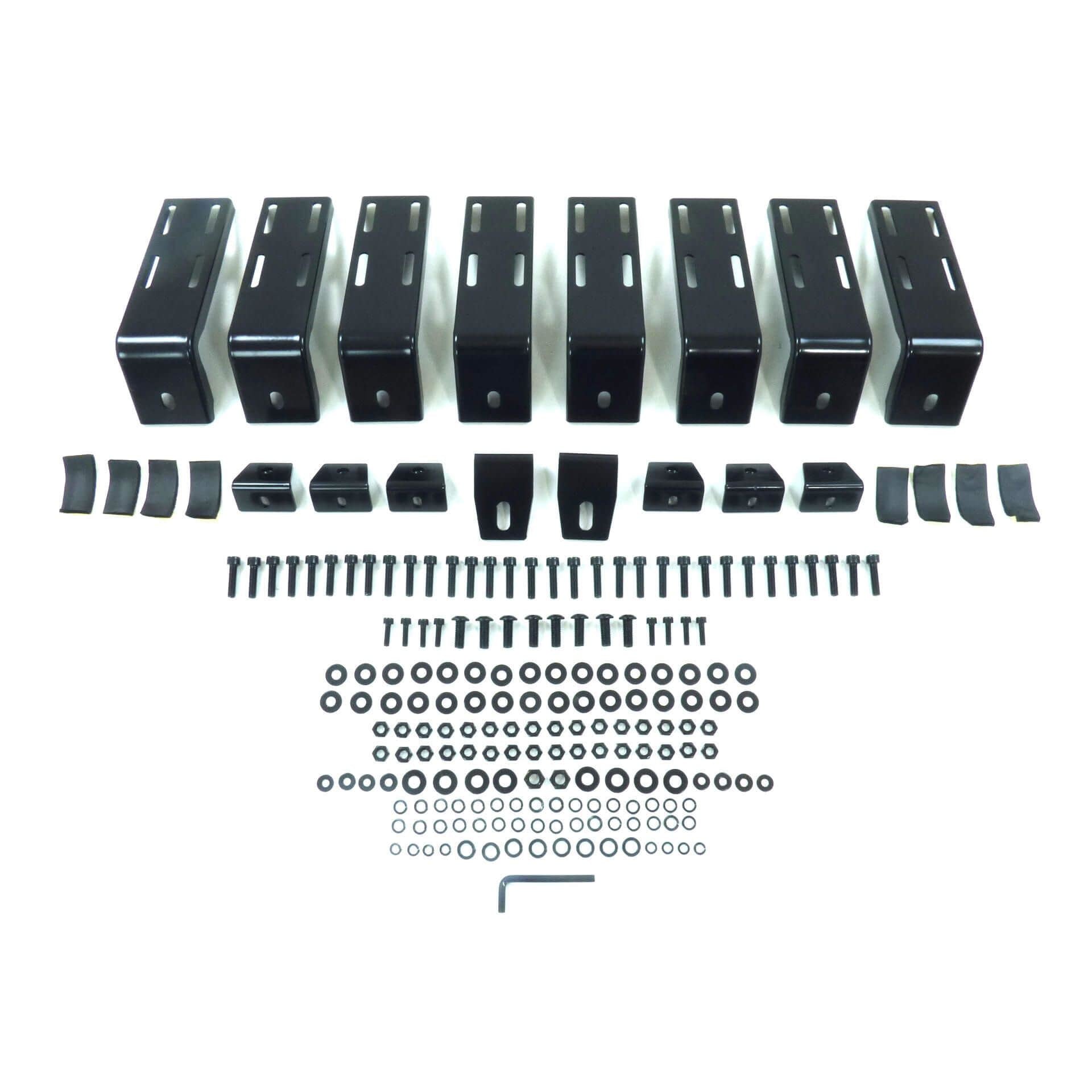Direct4x4 Roof Racks Expedition Steel Full Basket Roof Rack for Land Rover Discovery 3 and 4