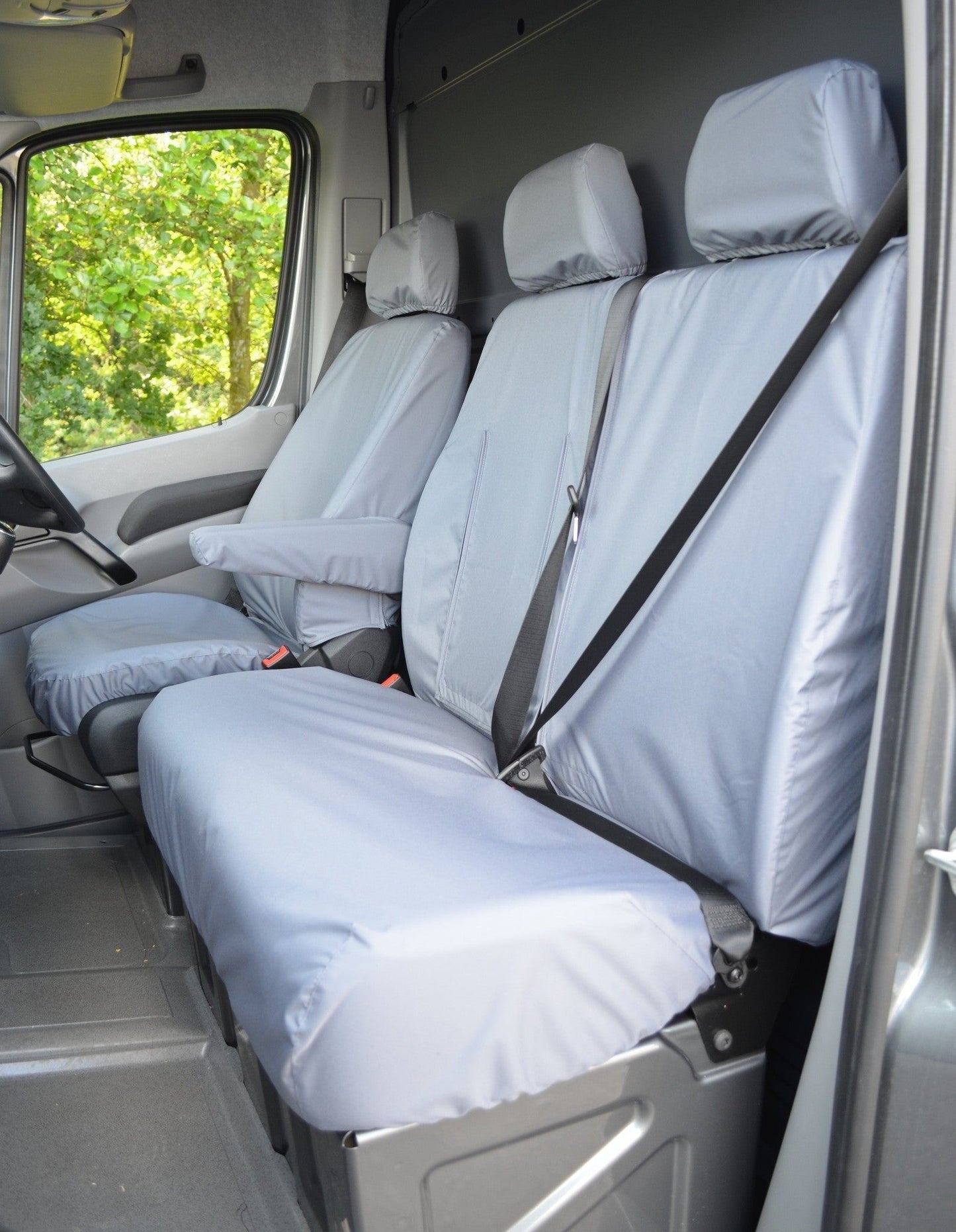 Turtle Covers Seats Tailored Seat Covers Fits VW Volkswagen Crafter 2010-2017 Van Tailored & Waterproof Seat Covers