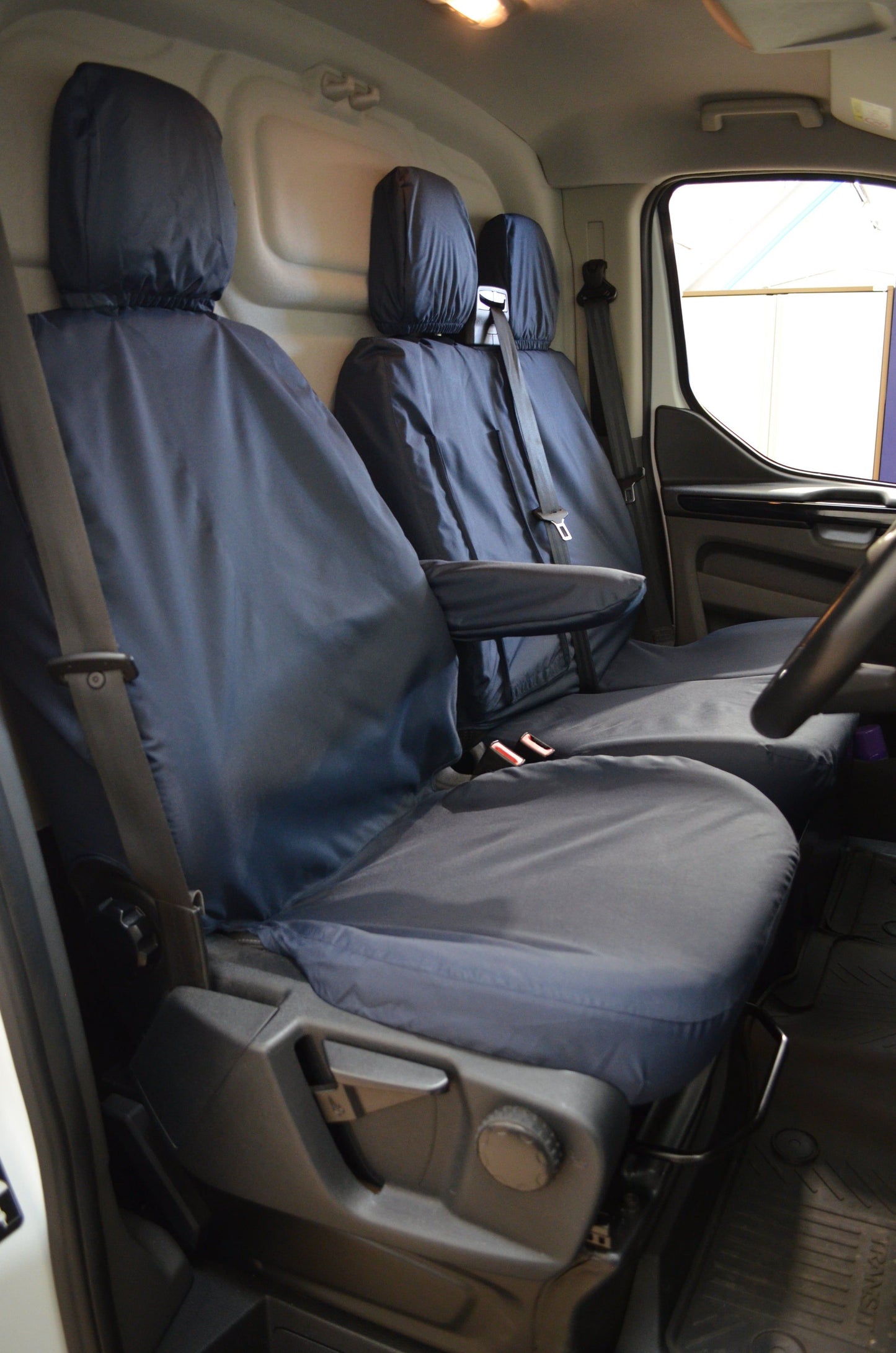 Turtle Covers Seats Tailored Seat Covers Fits Ford Transit Van 2014+ Tailored Front Seat Covers