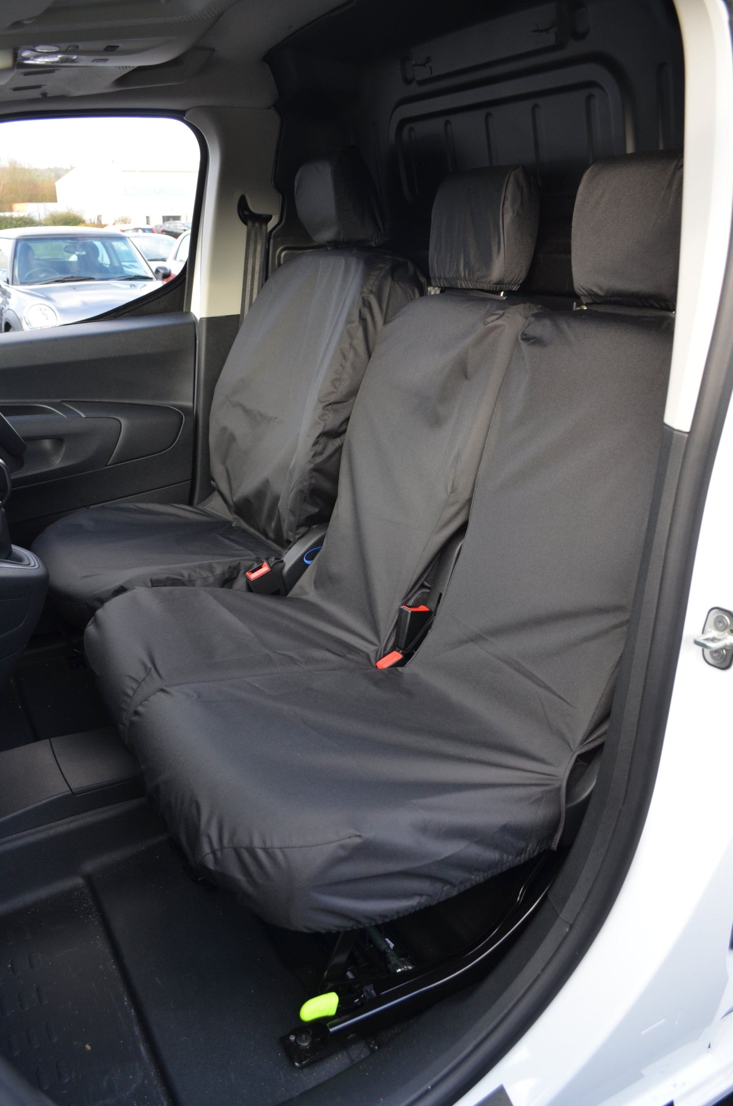 Turtle Covers Seats Tailored Seat Covers Fits Toyota Proace City Electric 2021+ Front Seat Covers