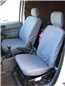 Turtle Covers Seats Tailored Seat Covers Fits Ford Transit Connect 2002-2014 Front Seat Covers Right Hand Drive Without Driver's Seat Armrest Grey
