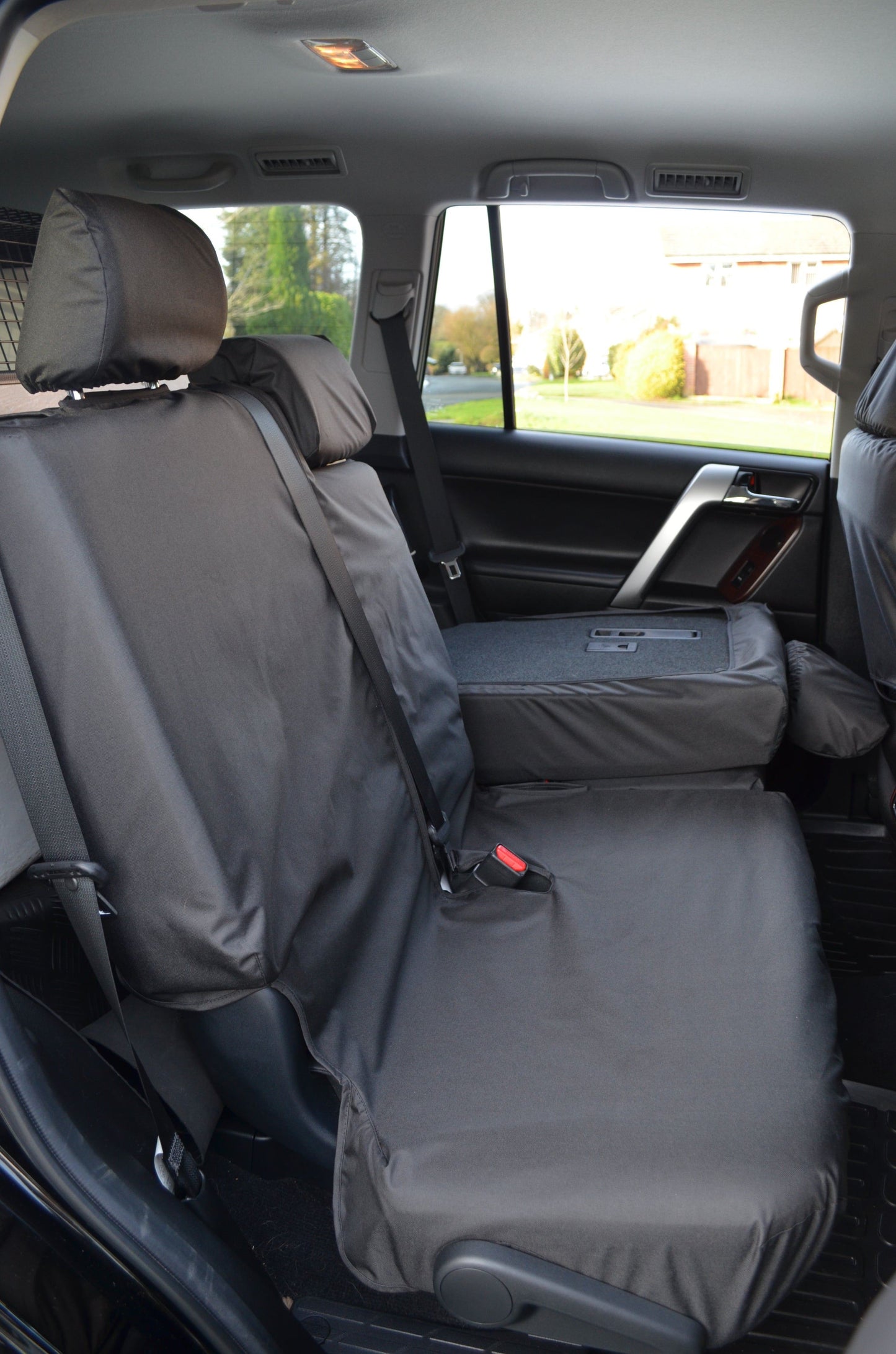 Turtle Covers Seats Tailored Seat Covers Fits Toyota Land Cruiser 2009-2023 Tailored Waterproof Seat Covers