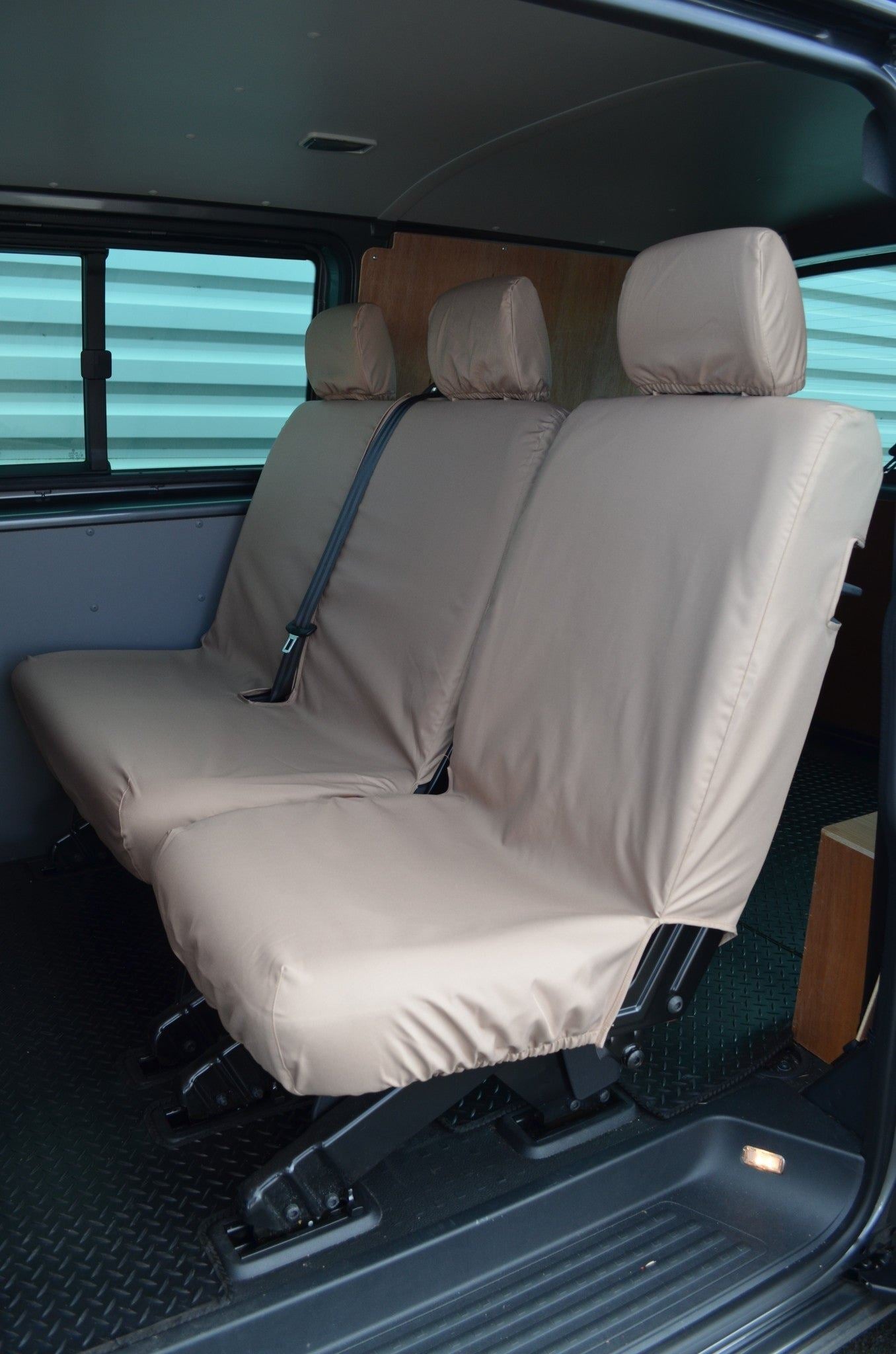 Turtle Covers Seats Tailored Seat Covers Fits VW Volkswagen Transporter T6 Shuttle 2015 Onwards Seat Covers