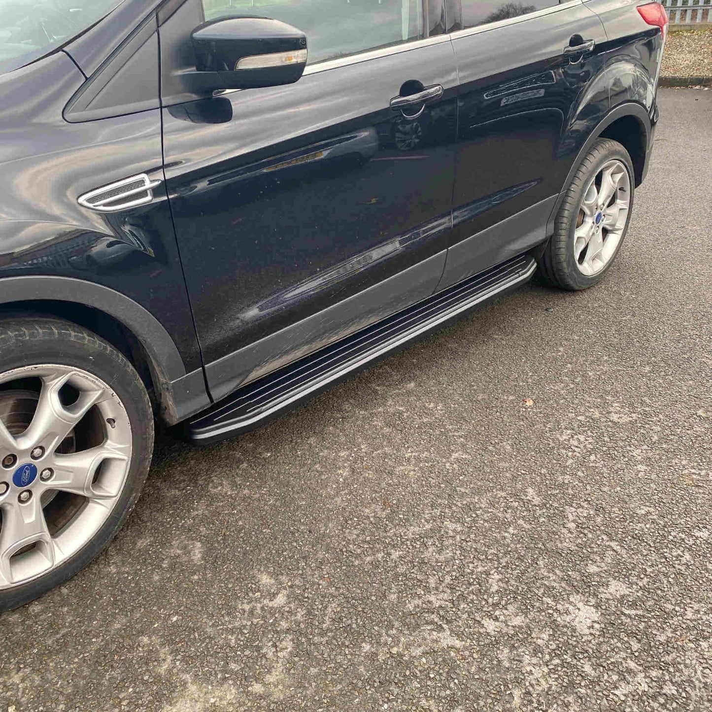 Direct4x4 Side Steps and Bars Black Raptor Side Steps Running Boards for the Ford Kuga 2013-2019