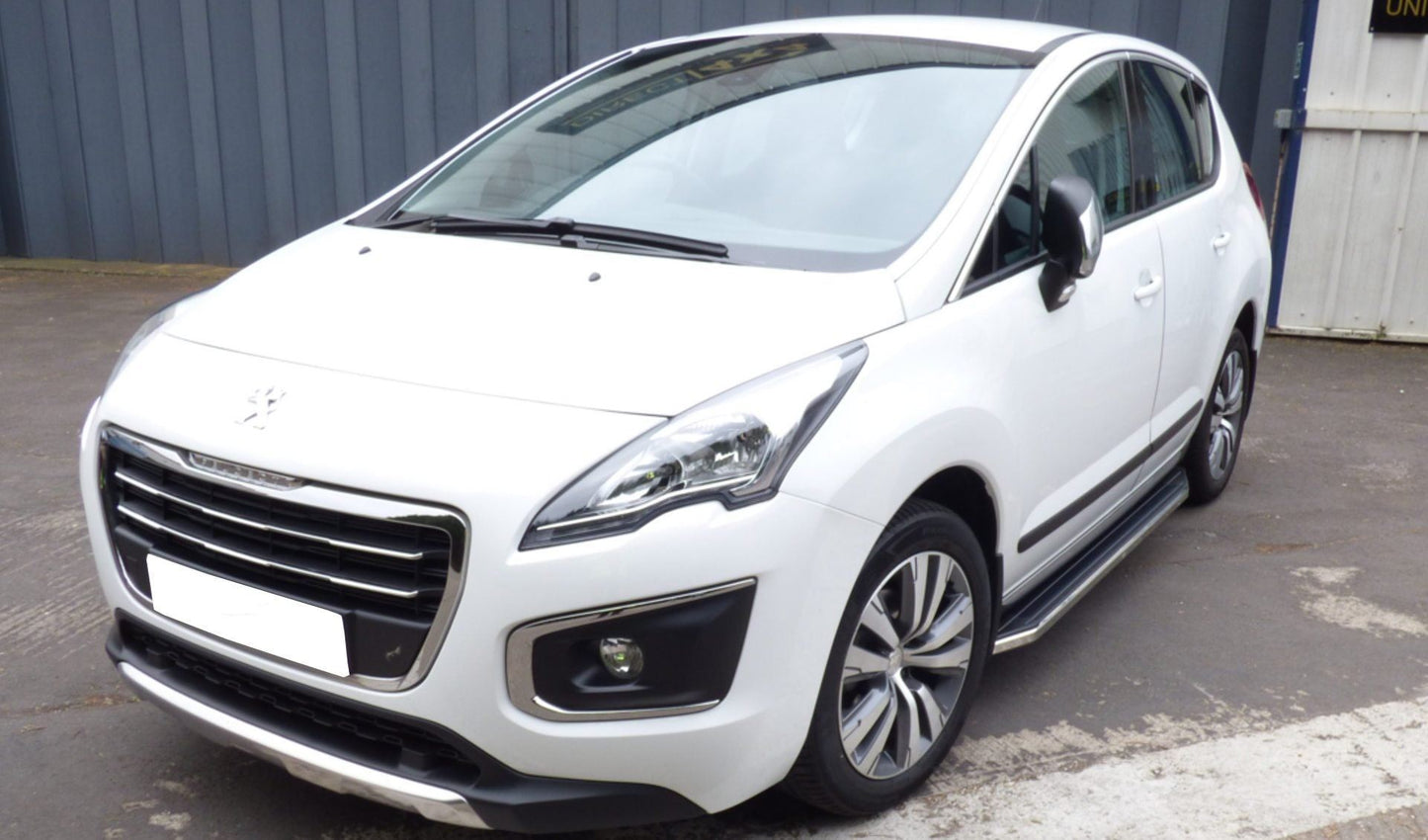 Direct4x4 Side Steps and Bars Raptor Side Steps Running Boards for Peugeot 3008 2009-2016