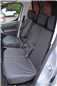 Turtle Covers Seats Tailored Seat Covers Fits Peugeot Partner Van 2008-2018 Front Seat Covers Front 3 Black