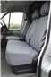 Turtle Covers Seats Tailored Seat Covers Fits VW Volkswagen e-Crafter 2022+ Van Seat Covers Right Hand Drive Front 3 (Non Folding) Grey
