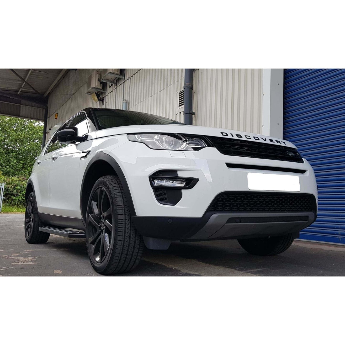 Direct4x4 Side Steps and Bars Black Raptor Side Steps Running Boards for Land Rover Discovery Sport 2014-2019
