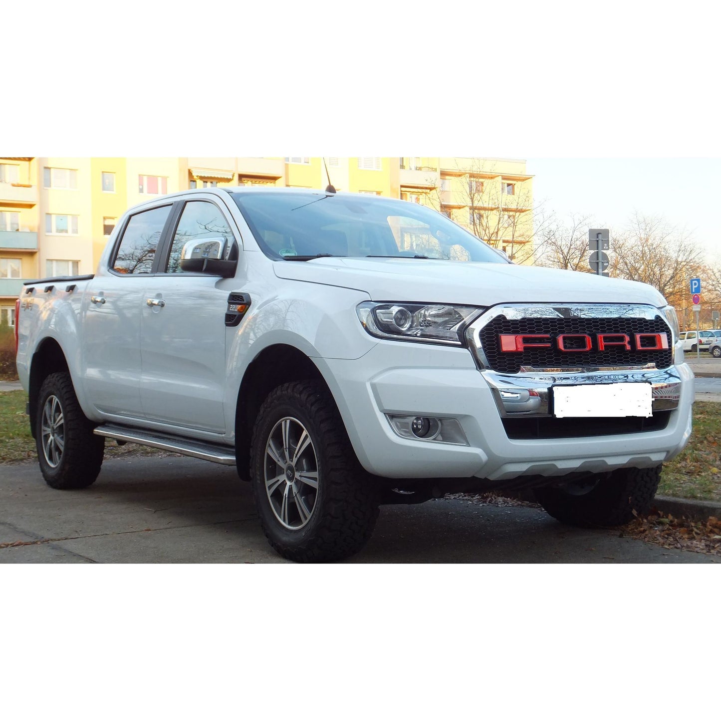 Direct4x4 Side Steps and Bars Premier Side Steps Running Boards for Ford Ranger 2012-2022 MK3 T6 (P375) DC