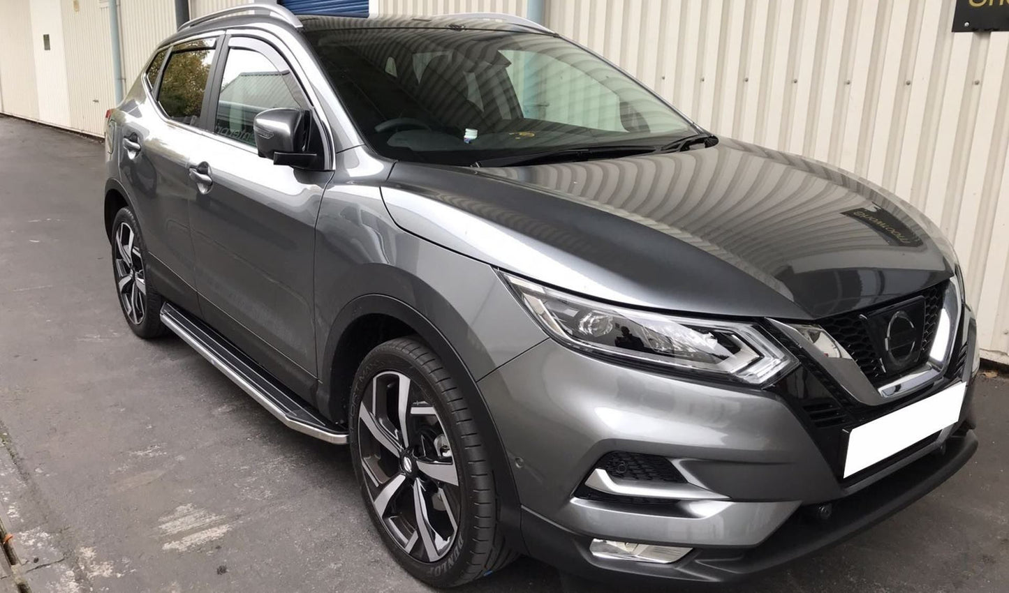 Direct4x4 Side Steps and Bars Raptor Side Steps Running Boards for Nissan Qashqai 2014-2021