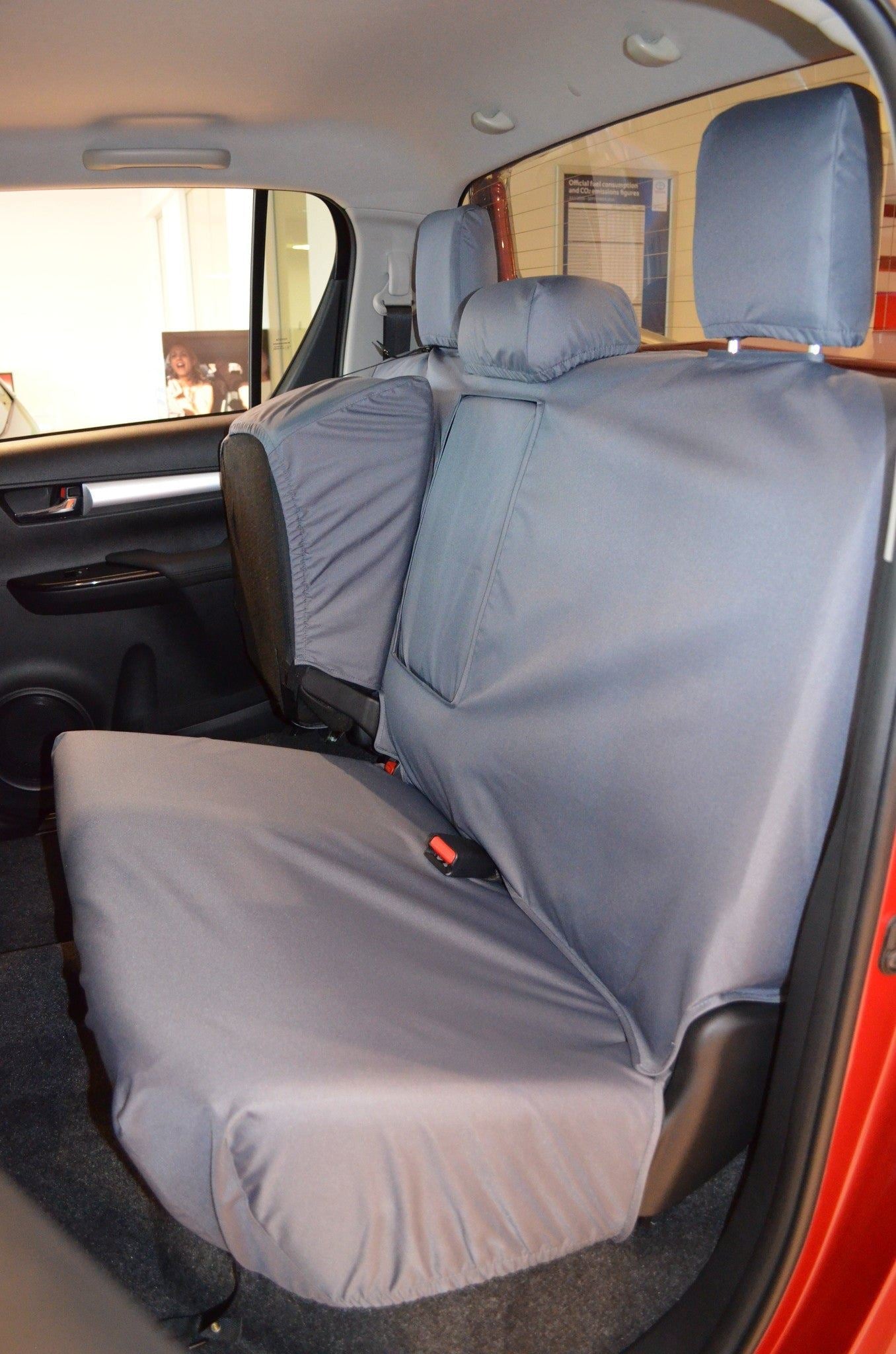 Turtle Covers Seats Tailored Seat Covers Fits Toyota Hilux Invincible 2016+ Tailored Seat Covers