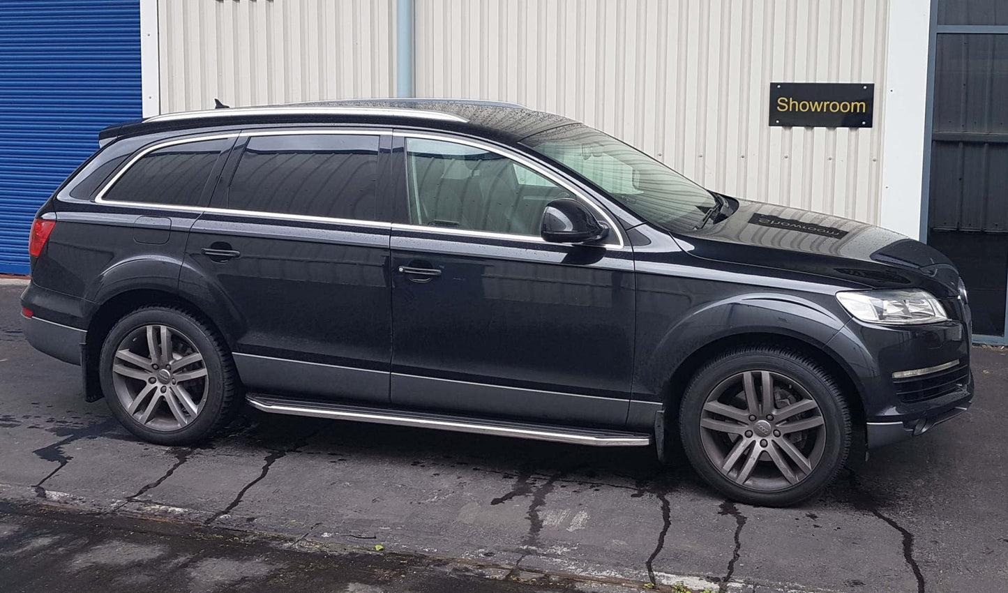 Direct4x4 Side Steps and Bars Raptor Side Steps Running Boards for Audi Q7 2005-2015