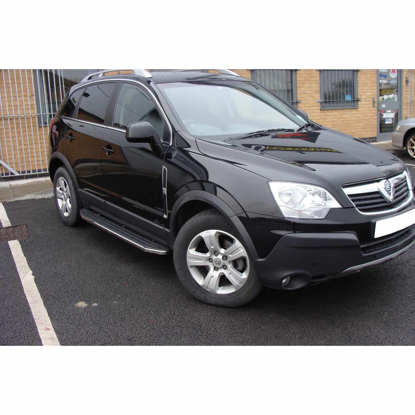 Direct4x4 Side Steps and Bars Raptor Side Steps Running Boards for Vauxhall Opel Antara 2006-2013