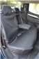 Turtle Covers Seats Tailored Seat Covers Fits Isuzu D-Max 2021+ Seat Covers Right Hand Drive Rear Seat Cover with Central Armrest Black