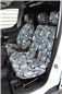 Turtle Covers Seats Tailored Seat Covers Fits Ford Transit Connect 2014-2018 3-Seater Front Seat Covers Right Hand Drive Standard Grey Camo