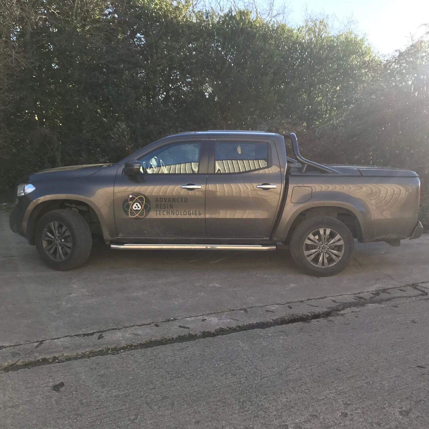 Direct4x4 Side Steps and Bars Suburban Side Steps Running Boards for Mercedes Benz X-Class 2018+