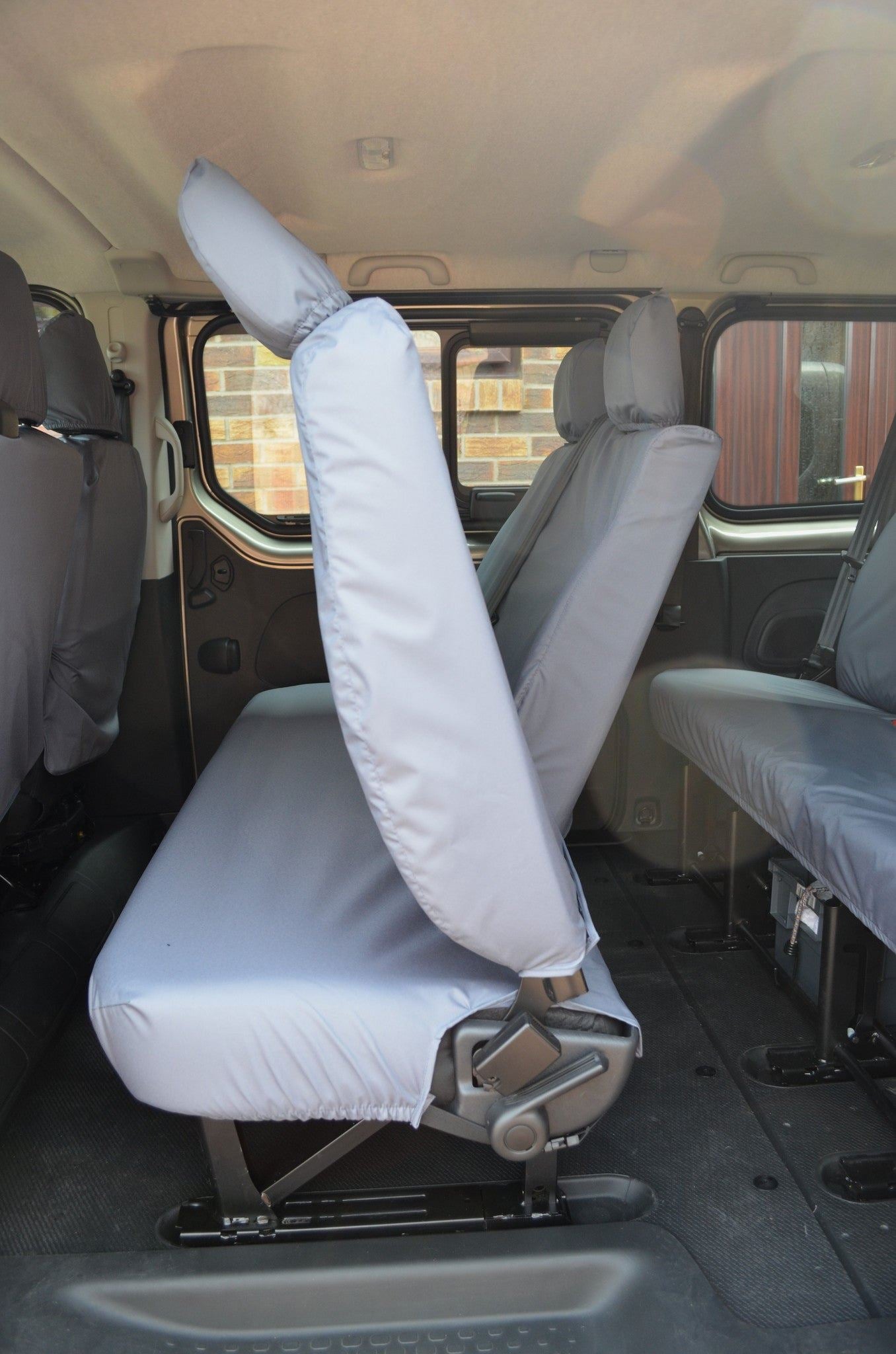 Turtle Covers Seats Tailored Seat Covers Fits Vauxhall Vivaro Combi 2006-2014 Seat Covers