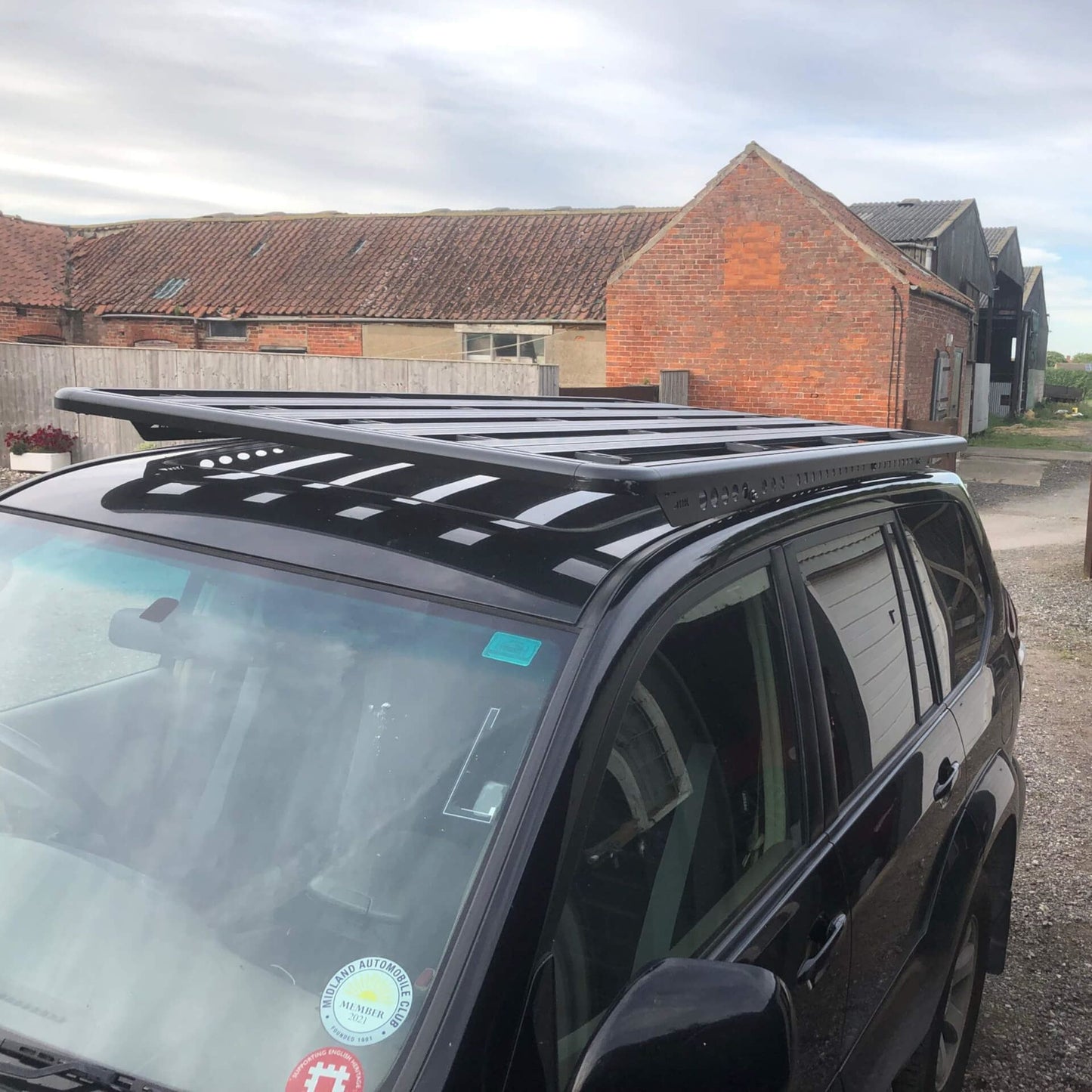 Direct4x4 Roof Racks AluMod Low Profile Rack for the Toyota Land Cruiser 1-5 2010-2017