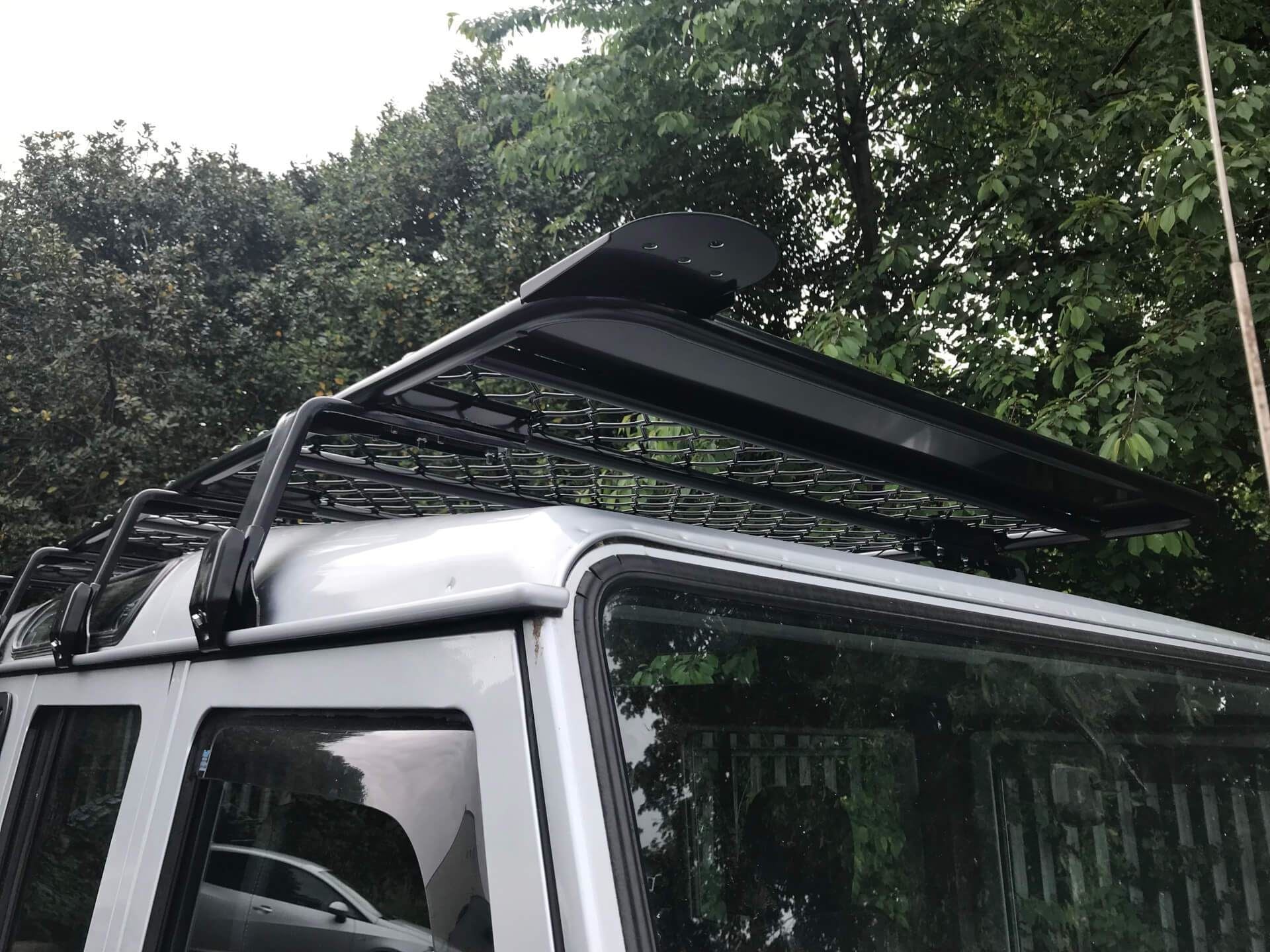 Direct4x4 Roof Racks Expedition Aluminium Flat Roof Rack for Land Rover Defender 110 1971-2016