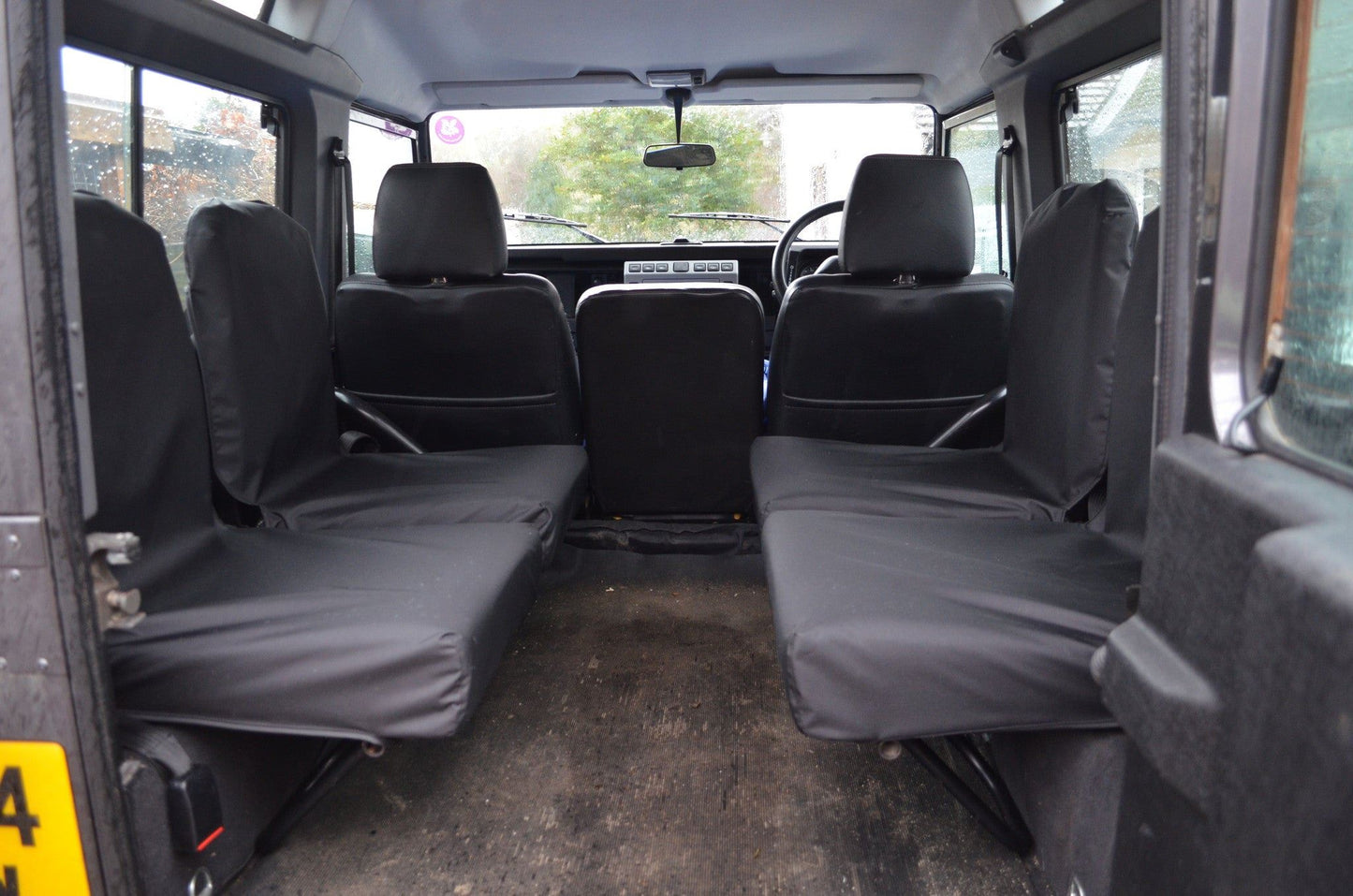 Turtle Covers Seats Tailored Seat Covers Fits Land Rover Defender 1983-2007 Rear Seat Covers