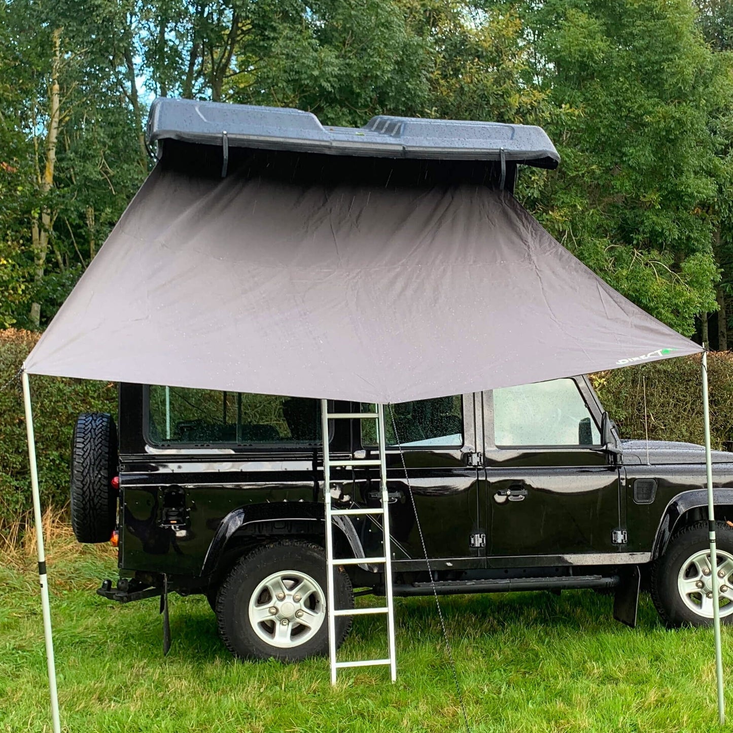 Direct4x4 Roof Top Tents Forest Green Sun Shade Awning Canopy for Direct4x4 Pathseeker Roof Top Tent
