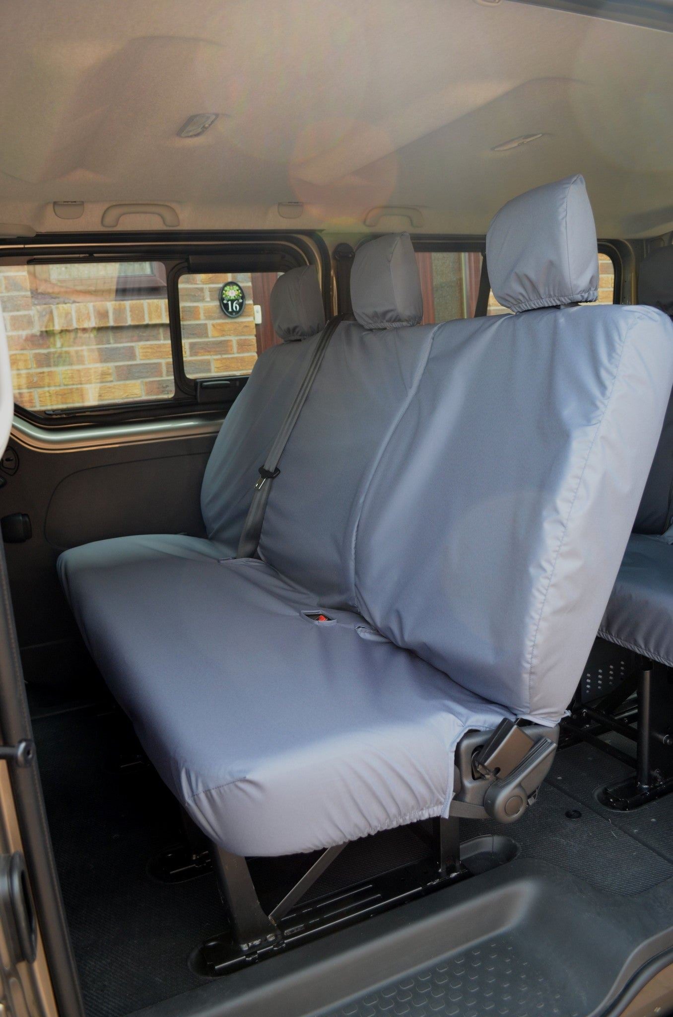 Turtle Covers Seats Tailored Seat Covers Fits Vauxhall Vivaro Combi 2006-2014 Seat Covers