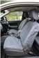 Turtle Covers Seats Tailored Seat Covers Fits Ford Ranger Raptor 2019-2022 Seat Covers Front Pair Grey