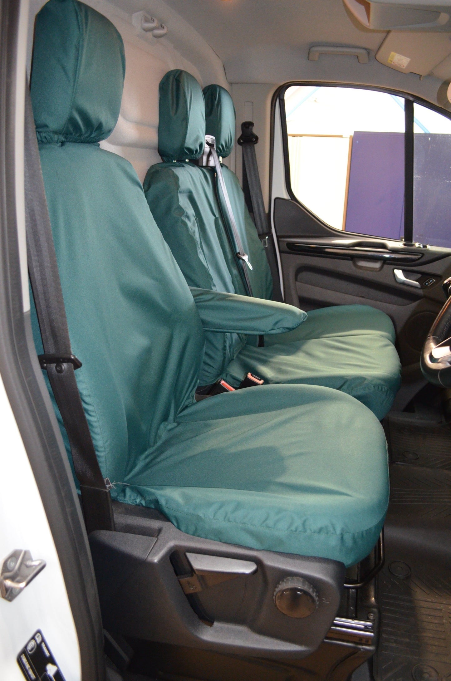 Turtle Covers Seats Tailored Seat Covers Fits Ford Transit Van 2014+ Tailored Front Seat Covers