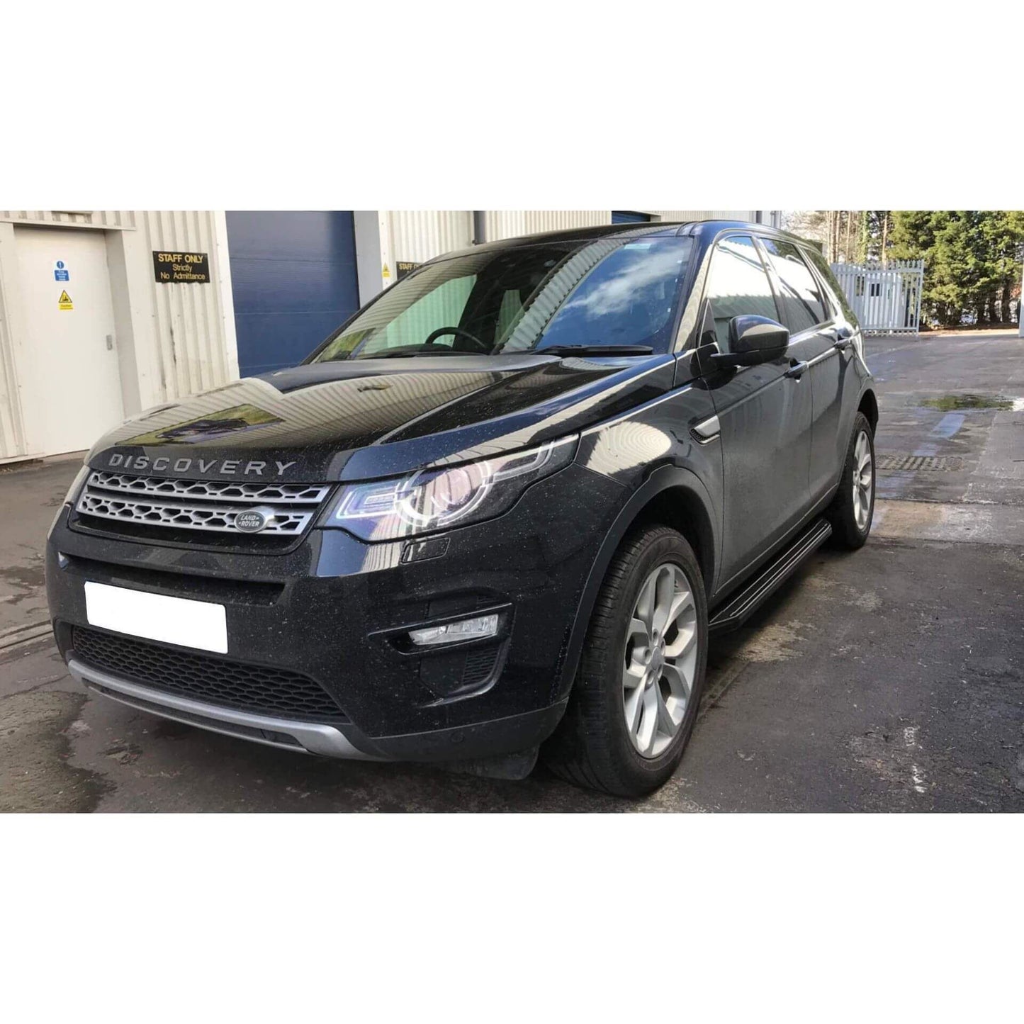 Direct4x4 Side Steps and Bars Black Raptor Side Steps Running Boards for Land Rover Discovery Sport 2019+
