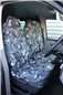 Turtle Covers Seats Universal Seat Covers Universal Seat Covers (Single and Double) for Medium Vans Right Hand Drive Standard Grey Camo