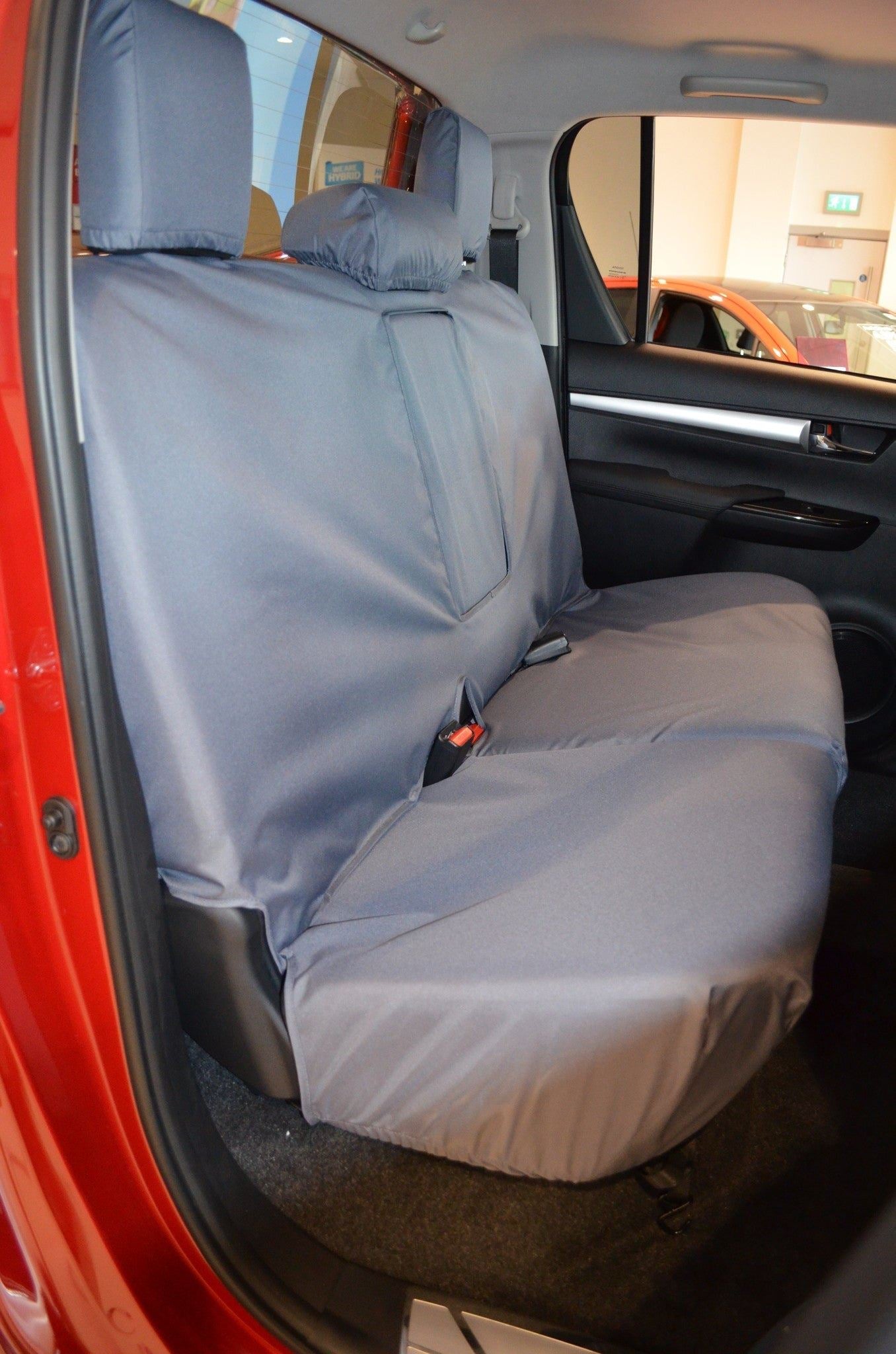 Turtle Covers Seats Tailored Seat Covers Fits Toyota Hilux Invincible 2016+ Tailored Seat Covers