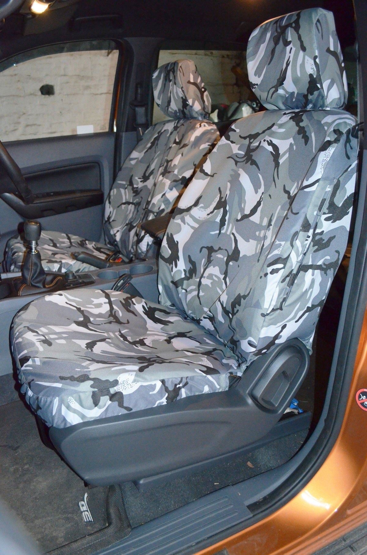 Turtle Covers Seats Tailored Seat Covers Fits Ford Ranger Double Cab 2012-2022 Seat Covers