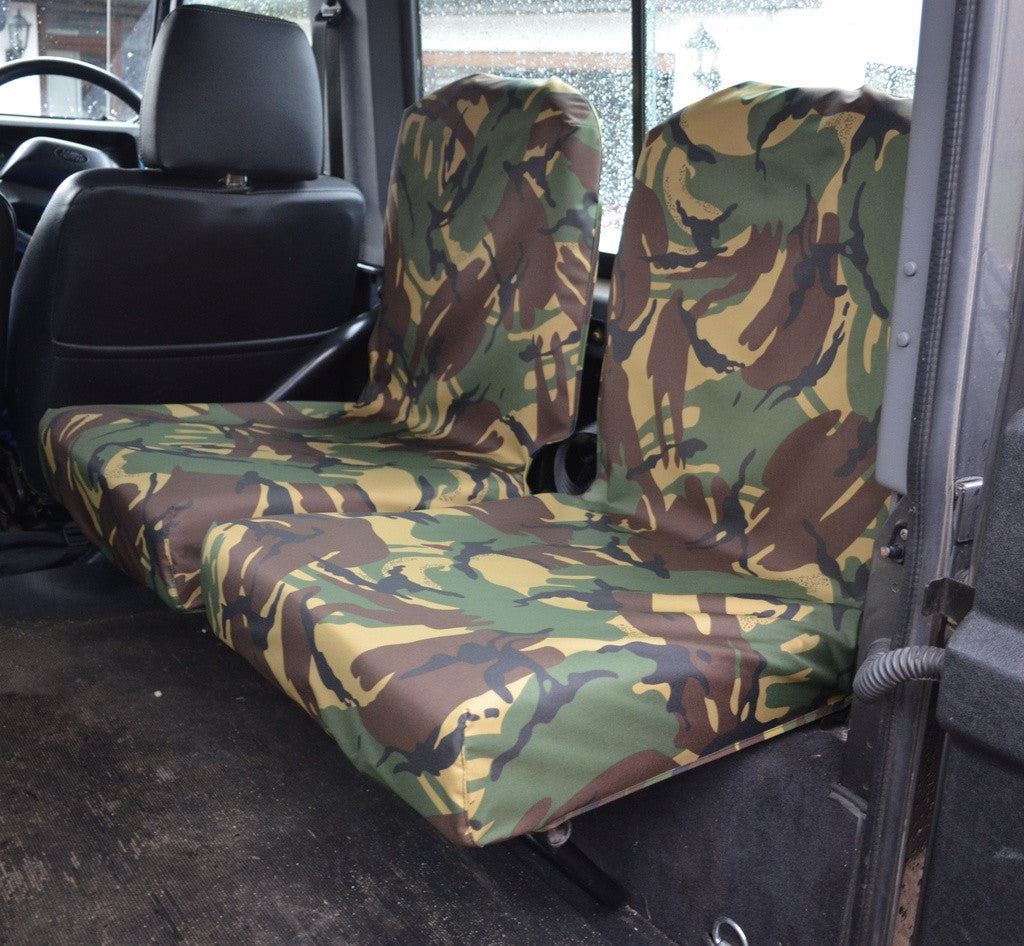 Turtle Covers Seats Tailored Seat Covers Fits Land Rover Defender 1983-2007 Rear Seat Covers
