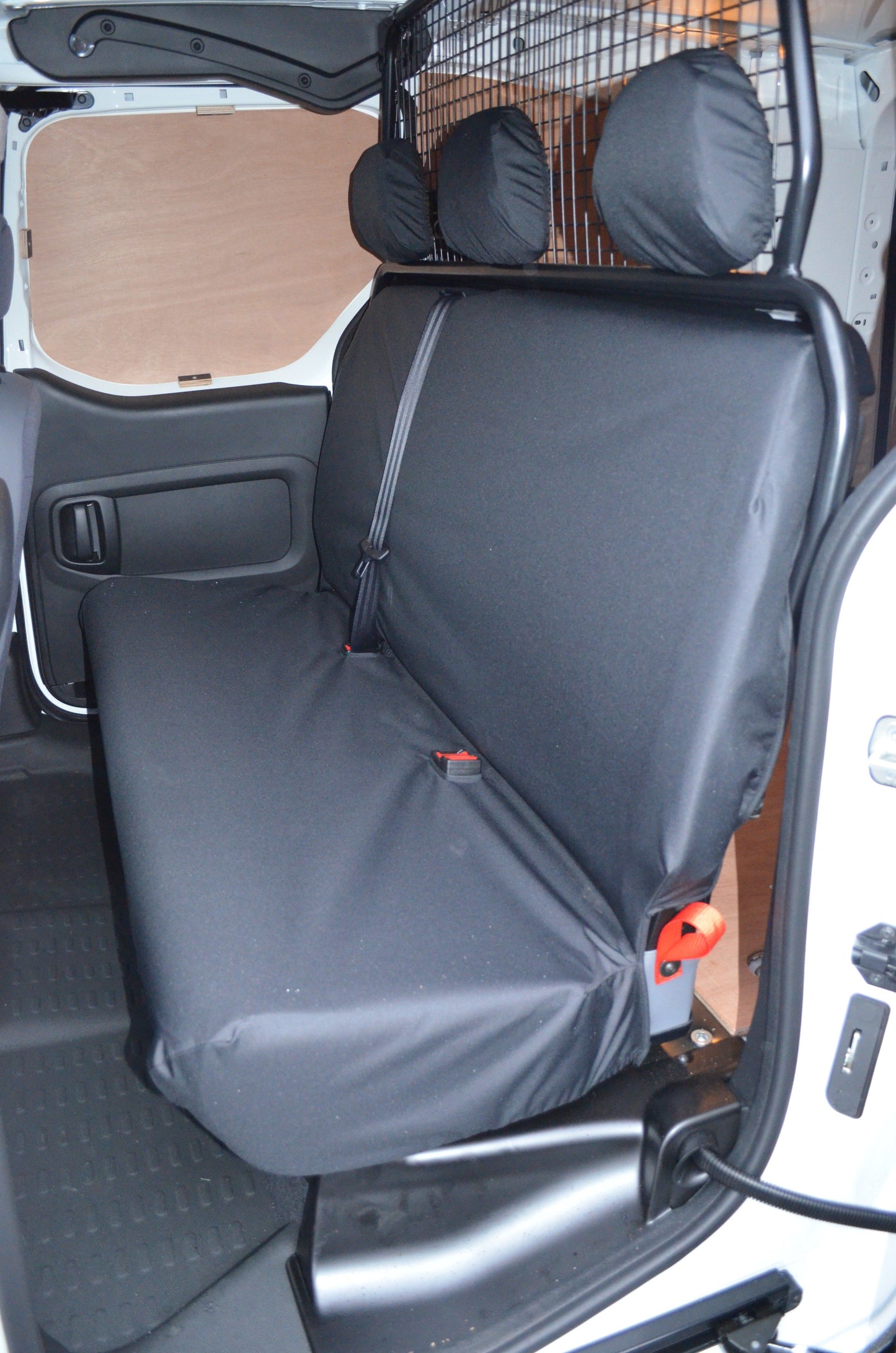 Turtle Covers Seats Tailored Seat Covers Fits Peugeot Partner Van 2008-2018 Rear Seat Covers