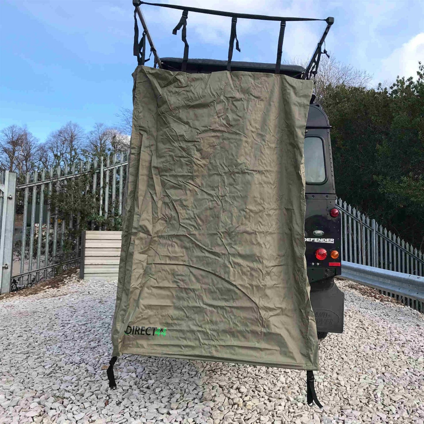 Direct4x4 Side Awnings Overland Expedition Fold-Out Shower Privacy Curtain Side Box Tent