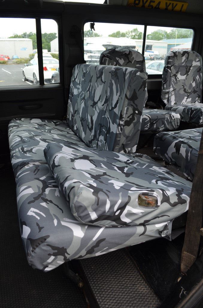 Turtle Covers Seats Tailored Seat Covers Fits Land Rover Defender 1983-2007 Rear Seat Covers