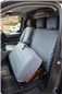 Turtle Covers Seats Tailored Seat Covers Fits Peugeot e-Expert 2020+ Crew Cab Tailored Seat Covers Right Hand Drive Front 3 (No Worktray) Grey