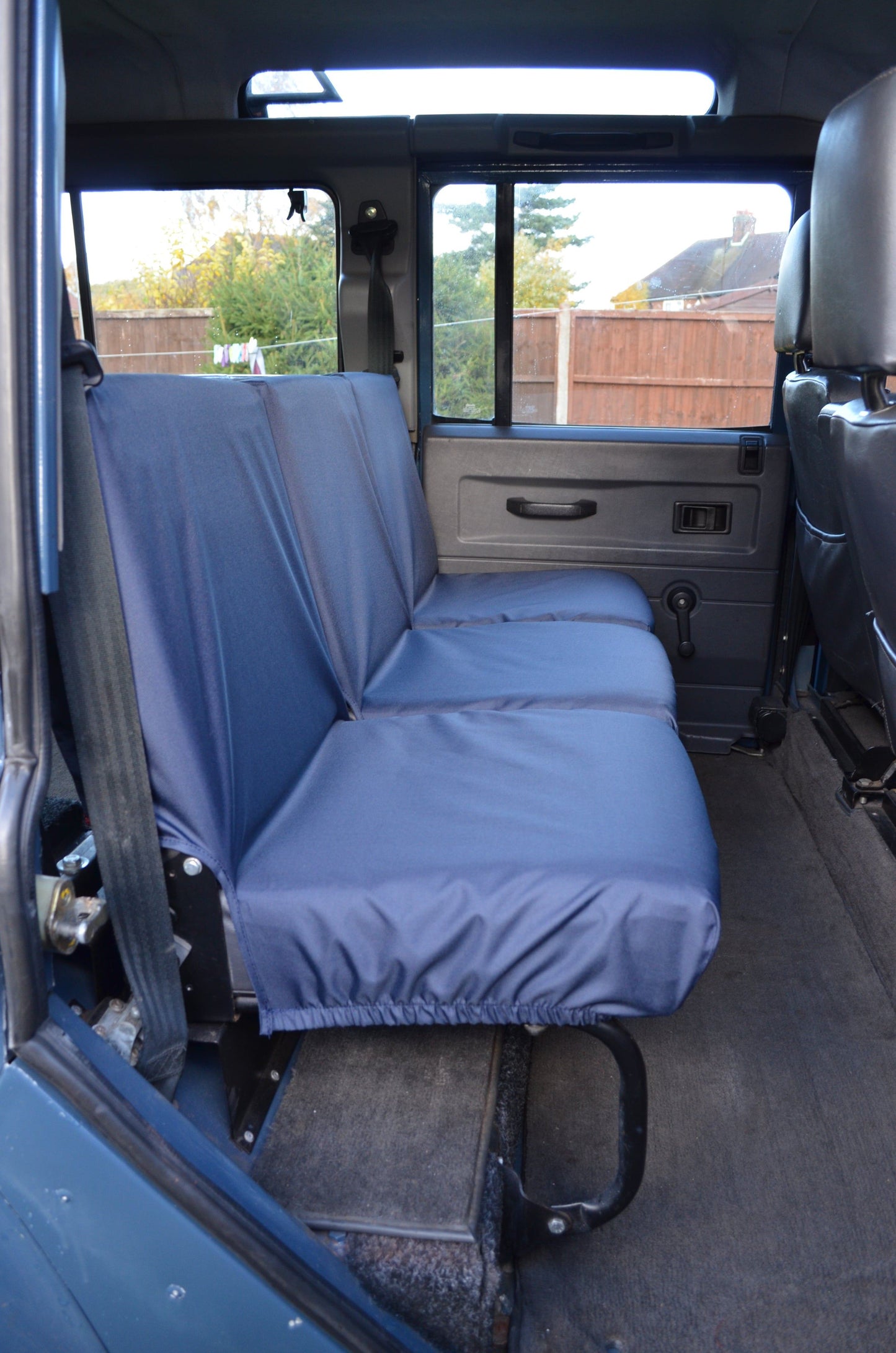 Turtle Covers Seats Tailored Seat Covers Fits Land Rover Defender 1983-2007 Rear Seat Covers