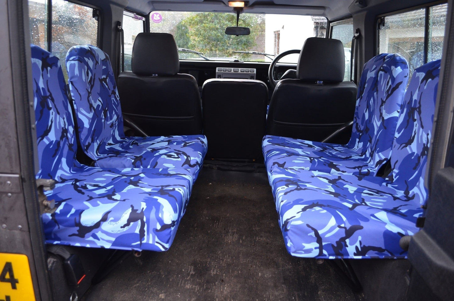 Turtle Covers Seats Tailored Seat Covers Fits Land Rover Defender 1983-2007 Rear Seat Covers