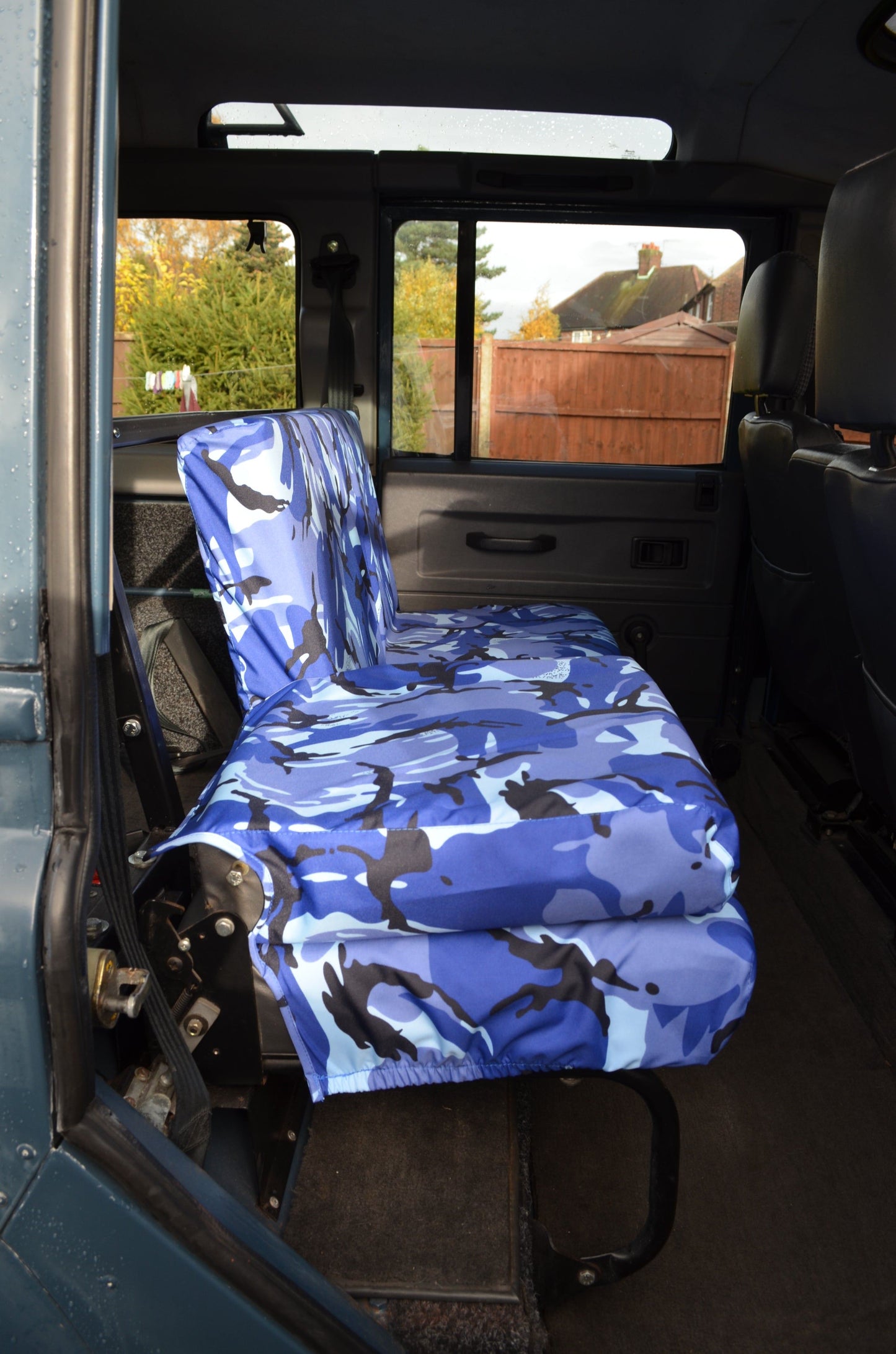 Turtle Covers Seats Tailored Seat Covers Fits Land Rover Defender 1983-2007 Rear Seat Covers