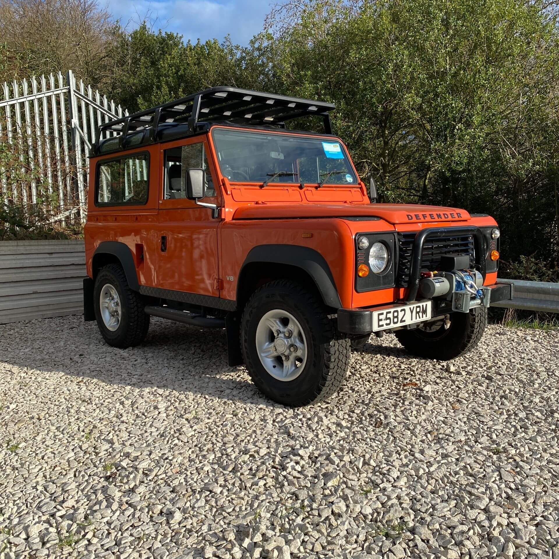 Direct4x4 Roof Racks AluMod Low Profile 220cm x 125cm Roof Rack Land Rover Defender 90 1983-2016