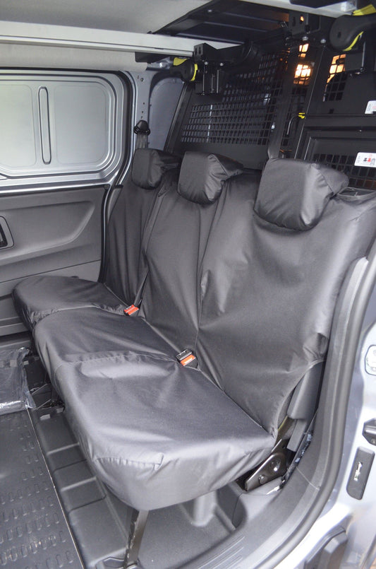 Turtle Covers Seats Tailored Seat Covers Fits Citroen Berlingo Van 2018+ Rear Seat Covers